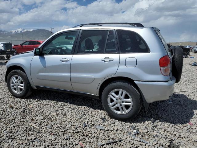 JTEHH20V736092417 - 2003 TOYOTA RAV4 SILVER photo 2