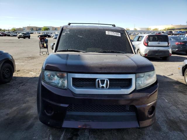 5J6YH18939L002190 - 2009 HONDA ELEMENT SC BURGUNDY photo 5