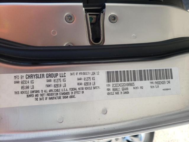 2C3CCACG3CH309825 - 2012 CHRYSLER 300 LIMITED SILVER photo 13