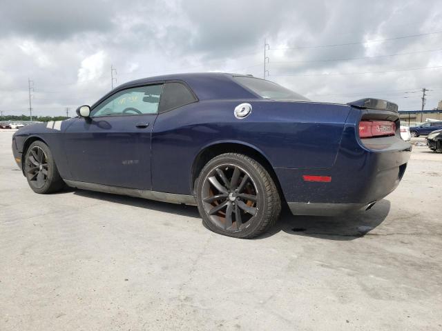 2C3CDYAG1DH593109 - 2013 DODGE CHALLENGER SXT BLUE photo 2