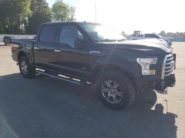 1FTEW1EG9GFA24224 - 2016 FORD F150 SUPERCREW BLACK photo 4