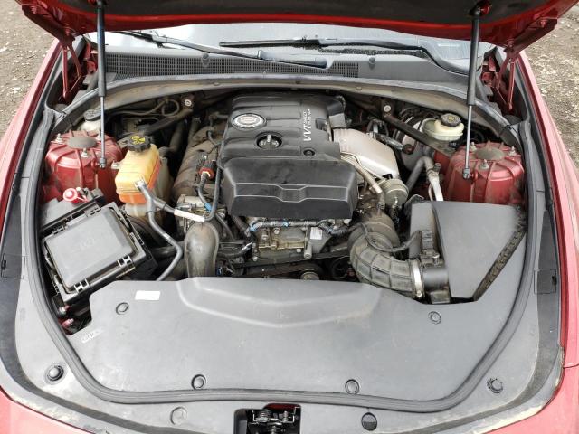 1G6AS5SX4F0104492 - 2015 CADILLAC CTS PERFORMANCE COLLECTION Красный фото 11