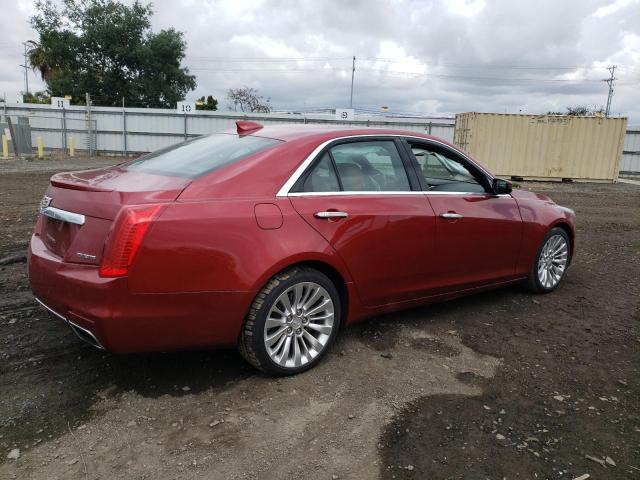 1G6AS5SX4F0104492 - 2015 CADILLAC CTS PERFORMANCE COLLECTION RED photo 3