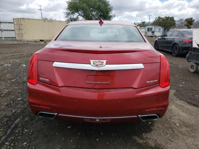 1G6AS5SX4F0104492 - 2015 CADILLAC CTS PERFORMANCE COLLECTION Красный фото 6
