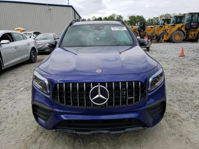 W1N4M5BB4MW084904 - 2021 MERCEDES-BENZ GLB AMG 35 4MATIC BLUE photo 5