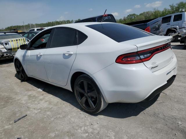 1C3CDFBB4ED799904 - 2014 DODGE DART SXT WHITE photo 2