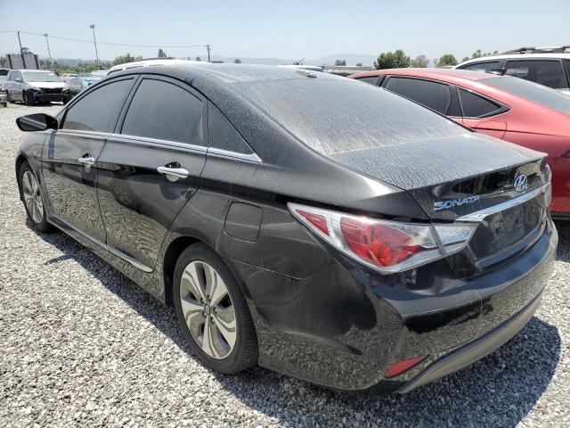 KMHEC4A44EA116045 - 2014 HYUNDAI SONATA HYBRID BLACK photo 2