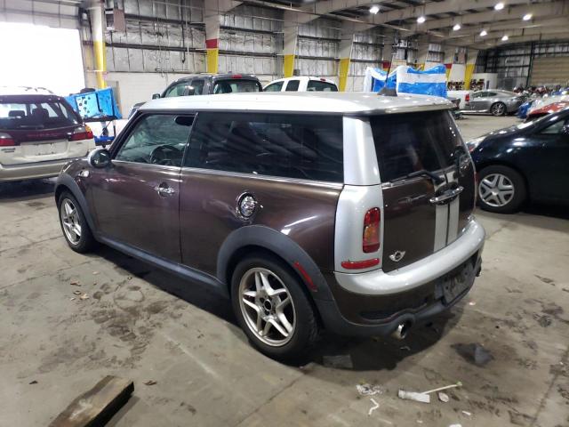 WMWMM33508TP88400 - 2008 MINI COOPER S CLUBMAN GRAY photo 2