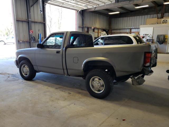 1B7FL26X5PS253492 - 1993 DODGE DAKOTA GRAY photo 2