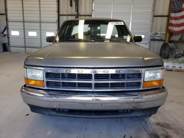 1B7FL26X5PS253492 - 1993 DODGE DAKOTA GRAY photo 5