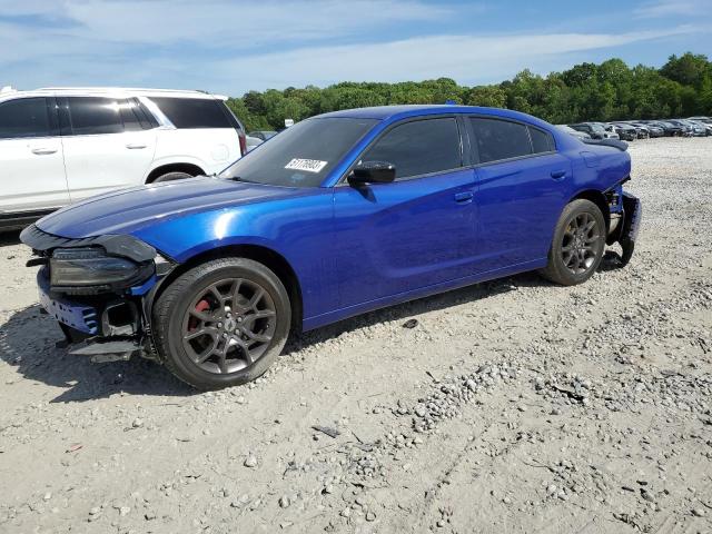 2C3CDXJG4JH274230 - 2018 DODGE CHARGER GT BLUE photo 1