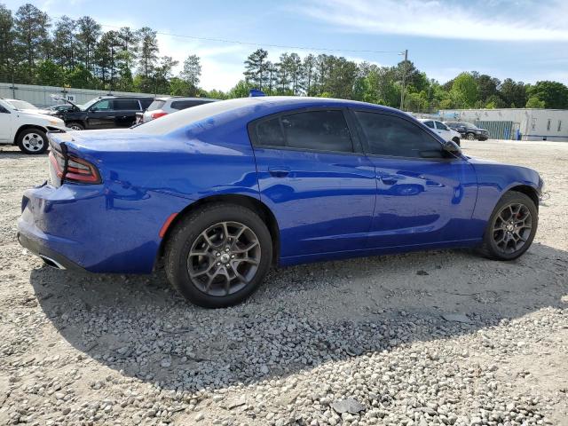 2C3CDXJG4JH274230 - 2018 DODGE CHARGER GT BLUE photo 3