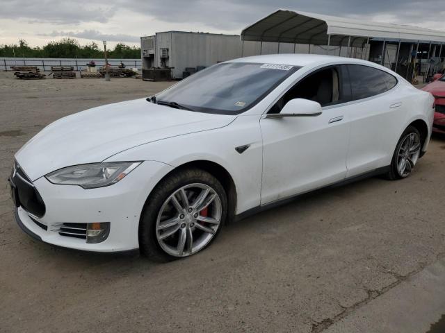 5YJSA1CP6DFP05560 - 2013 TESLA MODEL S WHITE photo 1