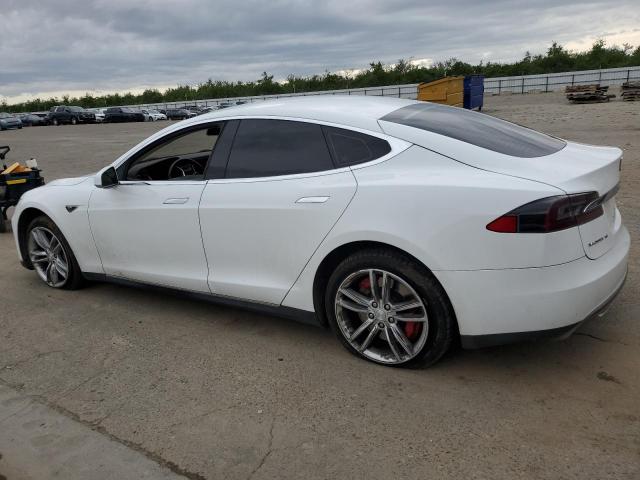 5YJSA1CP6DFP05560 - 2013 TESLA MODEL S WHITE photo 2