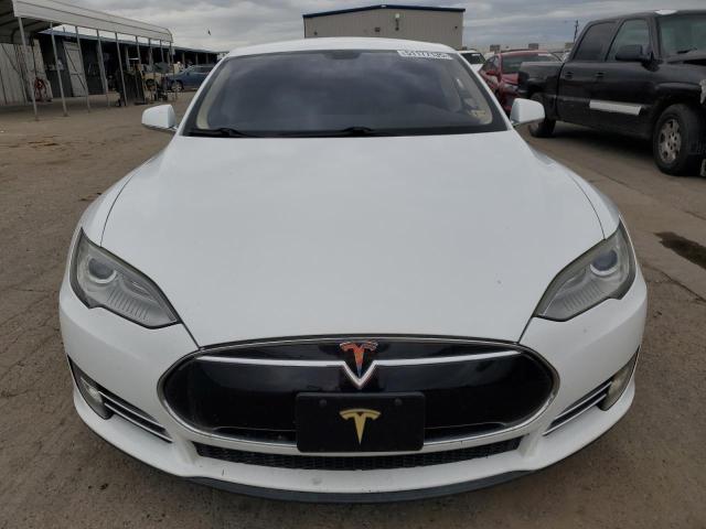 5YJSA1CP6DFP05560 - 2013 TESLA MODEL S WHITE photo 5
