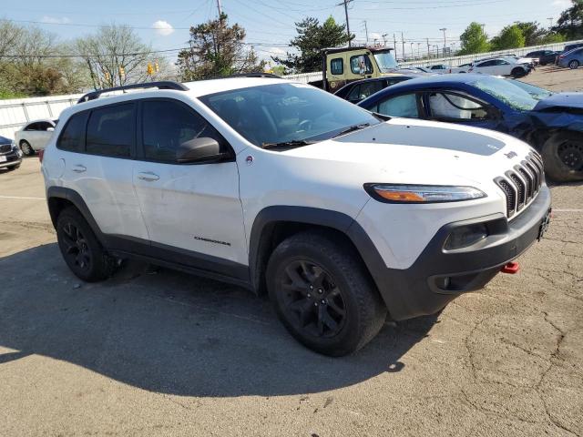 1C4PJMBS7GW199248 - 2016 JEEP CHEROKEE TRAILHAWK WHITE photo 4
