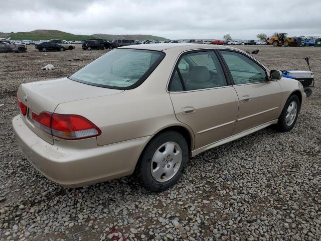 1HGCG16582A035787 - 2002 HONDA ACCORD EX BEIGE photo 3