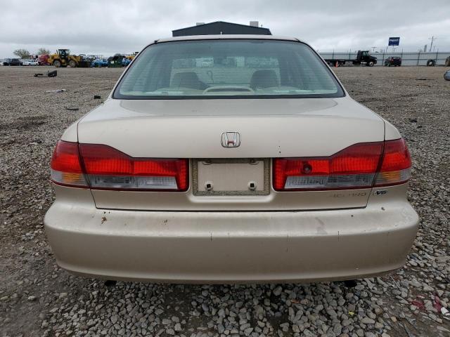 1HGCG16582A035787 - 2002 HONDA ACCORD EX BEIGE photo 6