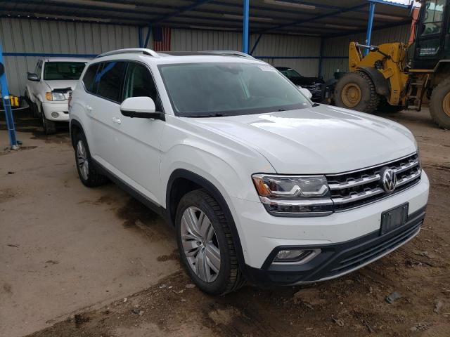 1V2NR2CA4KC558445 - 2019 VOLKSWAGEN ATLAS SEL PREMIUM WHITE photo 4