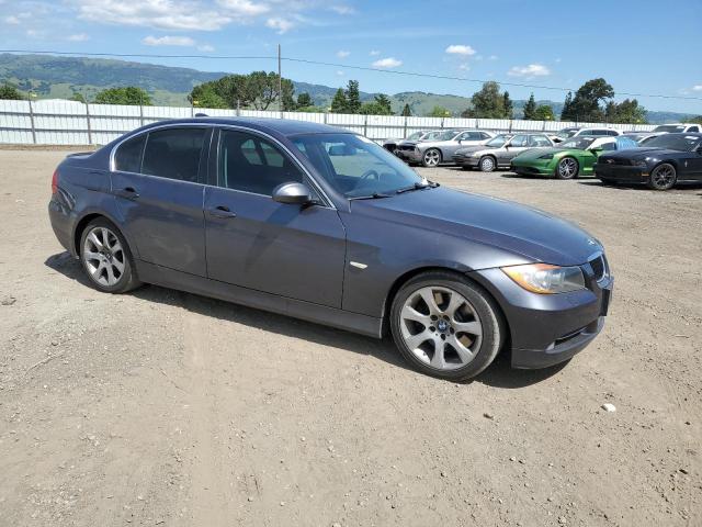 WBAVB73597KY62371 - 2007 BMW 335 I GRAY photo 4