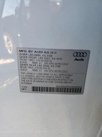 WA1DGAFE4DD004440 - 2013 AUDI Q7 PRESTIGE WHITE photo 13