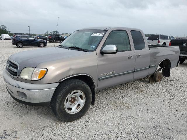 5TBRN34192S299140 - 2002 TOYOTA TUNDRA ACCESS CAB SR5 TAN photo 1