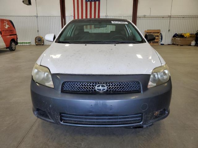 JTKDE177570186259 - 2007 TOYOTA SCION TC WHITE photo 5