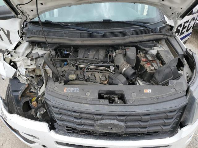 1FM5K8AR7GGD05830 - 2016 FORD EXPLORER POLICE INTERCEPTOR WHITE photo 12