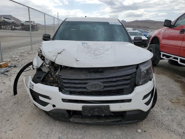 1FM5K8AR7GGD05830 - 2016 FORD EXPLORER POLICE INTERCEPTOR WHITE photo 5