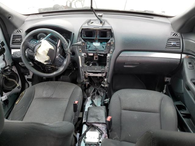 1FM5K8AR7GGD05830 - 2016 FORD EXPLORER POLICE INTERCEPTOR WHITE photo 8