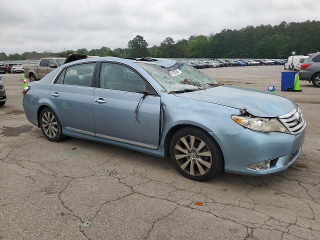 4T1BK3DB6BU379514 - 2011 TOYOTA AVALON BASE 蓝色 照片 4