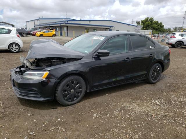 3VW2K7AJ4FM334280 - 2015 VOLKSWAGEN JETTA BASE Qara foto 1