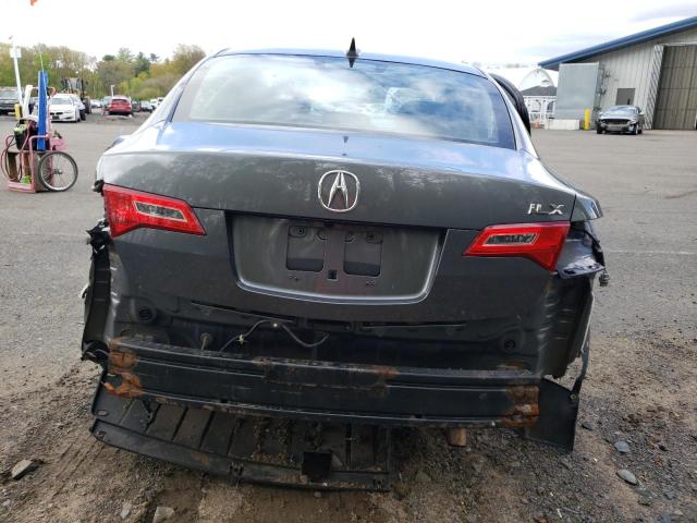 19VDE1F73DE012811 - 2013 ACURA ILX 20 TECH GRAY photo 6