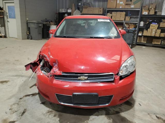 2G1WT57N491326295 - 2009 CHEVROLET IMPALA 1LT RED photo 5