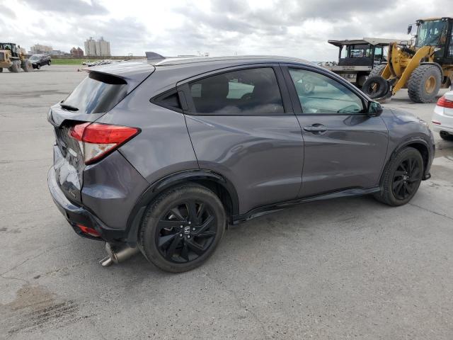 3CZRU5H10NM737848 - 2022 HONDA HR-V SPORT GRAY photo 3