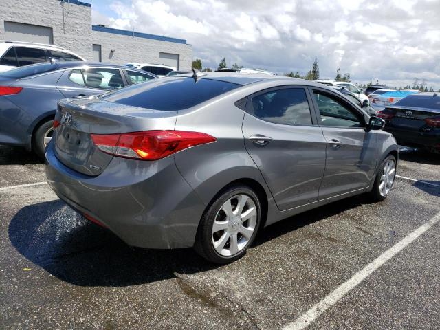 5NPDH4AE4DH436175 - 2013 HYUNDAI ELANTRA GLS SILVER photo 3