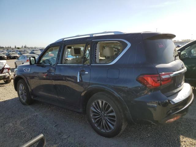 JN8AZ2NE8K9225523 - 2019 INFINITI QX80 LUXE BLUE photo 2