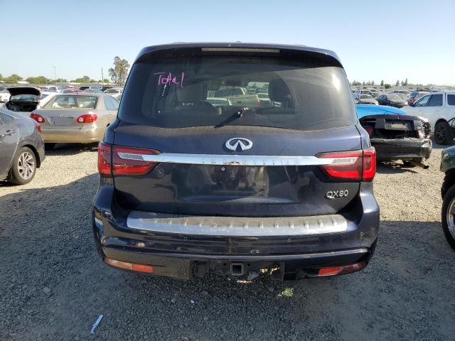 JN8AZ2NE8K9225523 - 2019 INFINITI QX80 LUXE BLUE photo 6