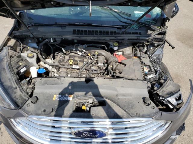 2FMPK4J95MBA19267 - 2021 FORD EDGE SEL GRAY photo 12