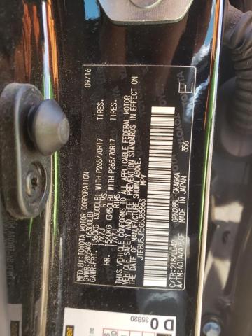 JTEBU5JR5G5385863 - 2016 TOYOTA 4RUNNER SR5/SR5 PREMIUM 黑色 照片 13