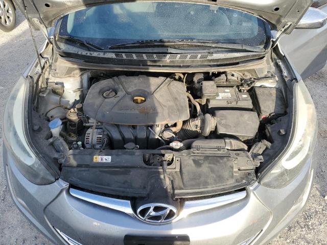 5NPDH4AE1FH613686 - 2015 HYUNDAI ELANTRA SE GRAY photo 11