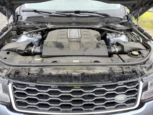 SALWR2RV6KA818963 - 2019 LAND ROVER RANGE ROVE HSE BLUE photo 12