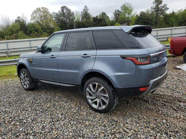 SALWR2RV6KA818963 - 2019 LAND ROVER RANGE ROVE HSE BLUE photo 2