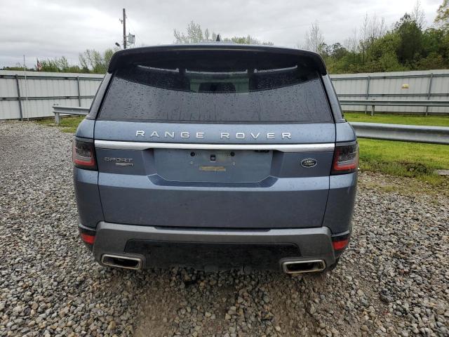 SALWR2RV6KA818963 - 2019 LAND ROVER RANGE ROVE HSE BLUE photo 6