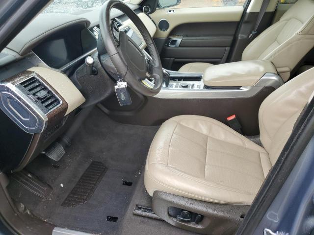 SALWR2RV6KA818963 - 2019 LAND ROVER RANGE ROVE HSE BLUE photo 7