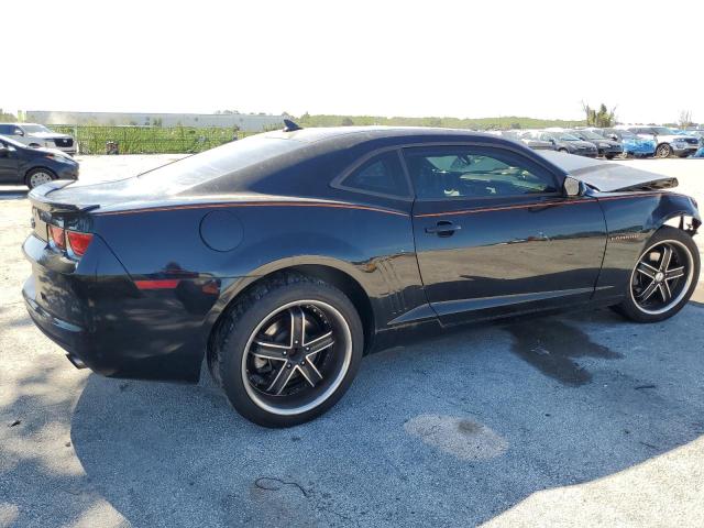 2G1FA1ED3B9139405 - 2011 CHEVROLET CAMARO LS BLACK photo 3