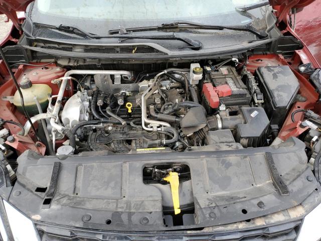 5N1AT3AA2MC692976 - 2021 NISSAN ROGUE S MAROON photo 11