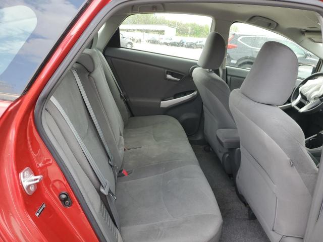 JTDKN3DUXA0202015 - 2010 TOYOTA PRIUS RED photo 10