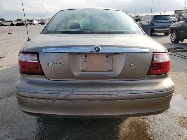 1MEFM50235A628485 - 2005 MERCURY SABLE GS BEIGE photo 6