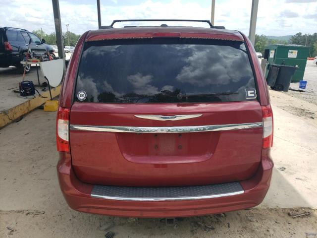 2C4RC1CG6CR328630 - 2012 CHRYSLER TOWN & COU TOURING L BURGUNDY photo 6